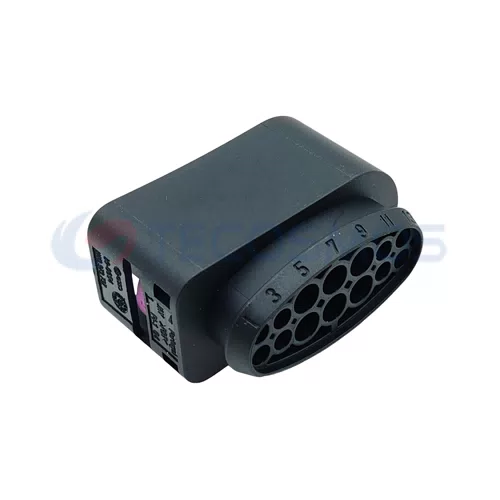 Auto Parts Sealed Waterproof Cable Harness Wire Connector Plug for Volkswagen Audi 14-pin Female Plug 8W0973737 - image 4